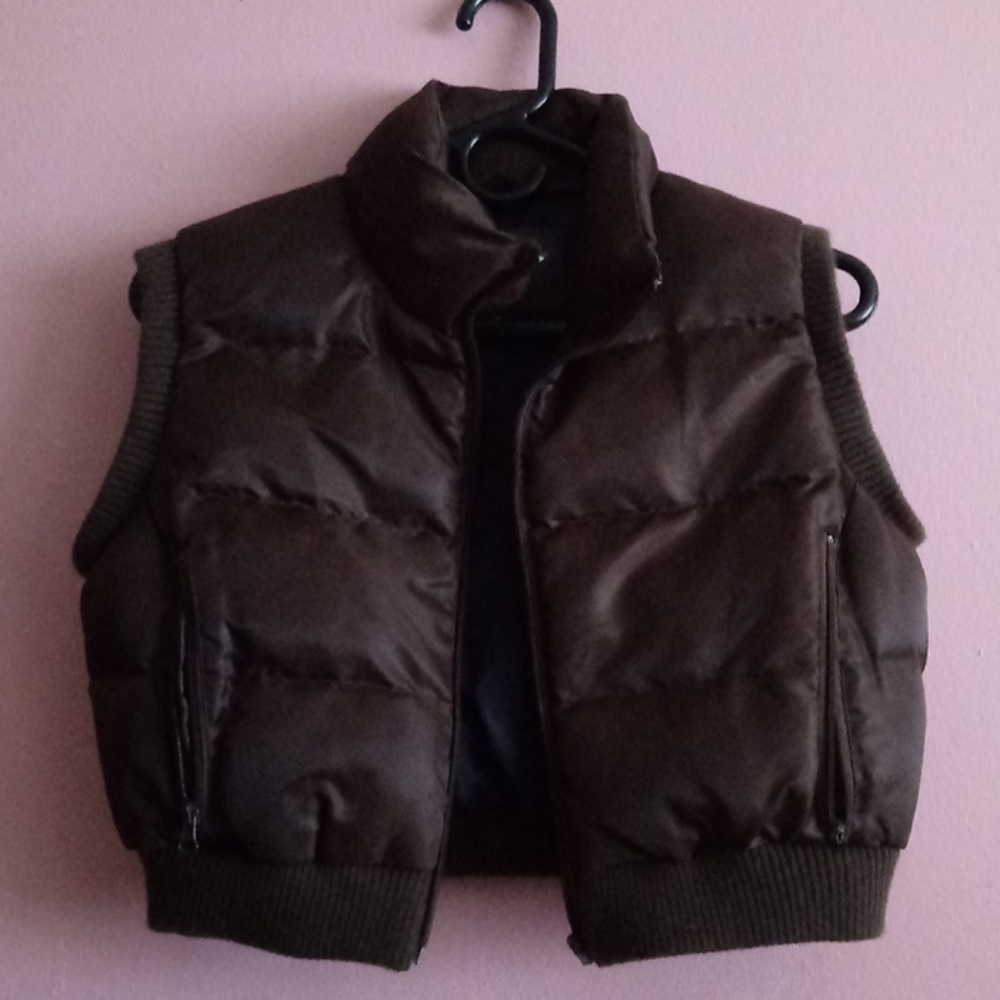 🌟 Puffer Crop Vest🌟